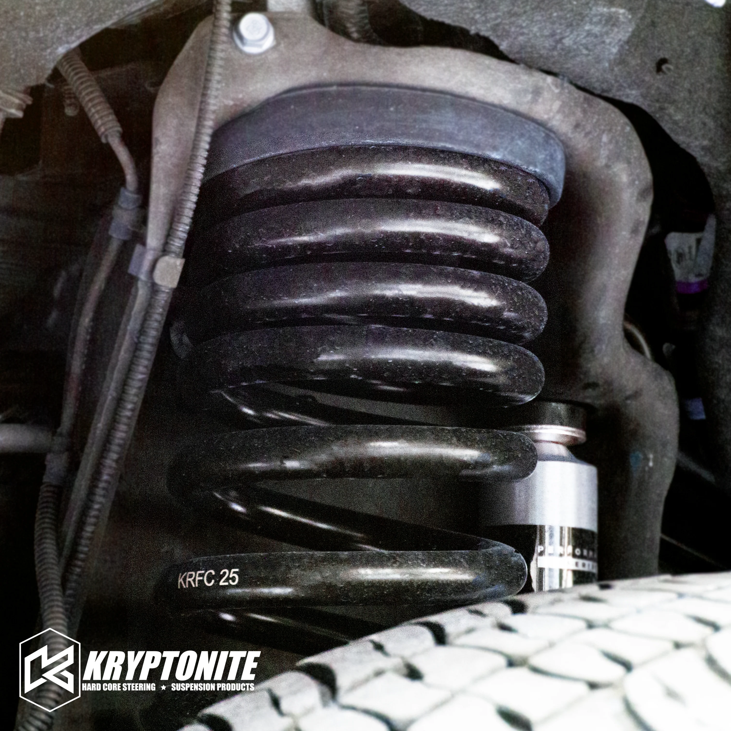 KRYPTONITE 2.5"/3.5" LEVELING DUAL RATE COIL SPRINGS FOR 2005-2025 FORD POWERSTROKE F-250/F-350 - Image 4