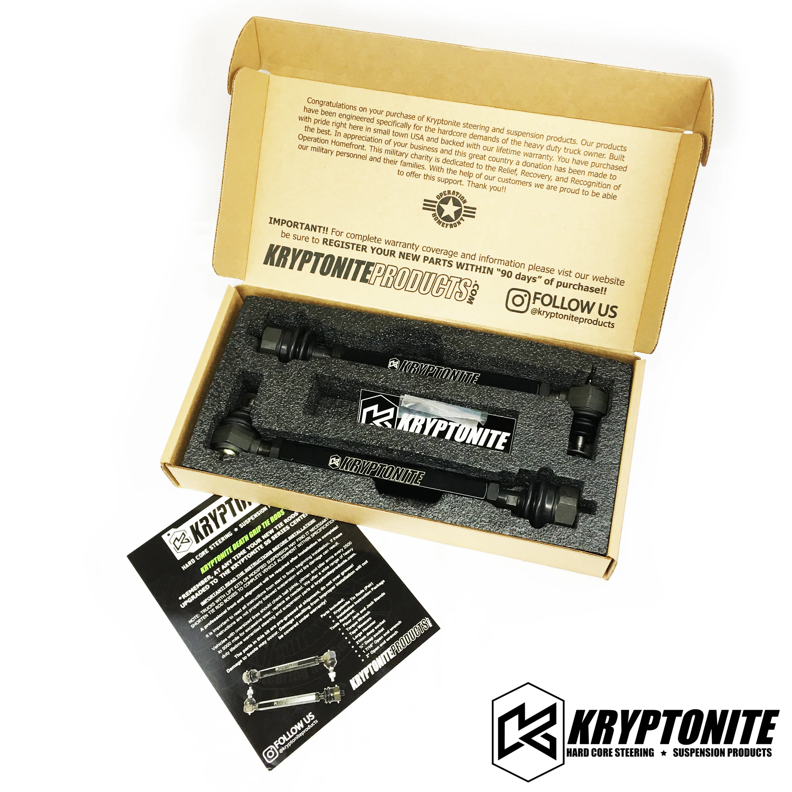KRYPTONITE TIE RODS FOR 2011–2025 CHEVY/GMC 2500HD/3500HD TRUCKS - Image 3